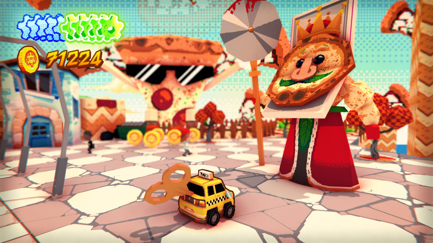 Вышел Yellow Taxi Goes Vroom – ретро-платформер про заводное такси