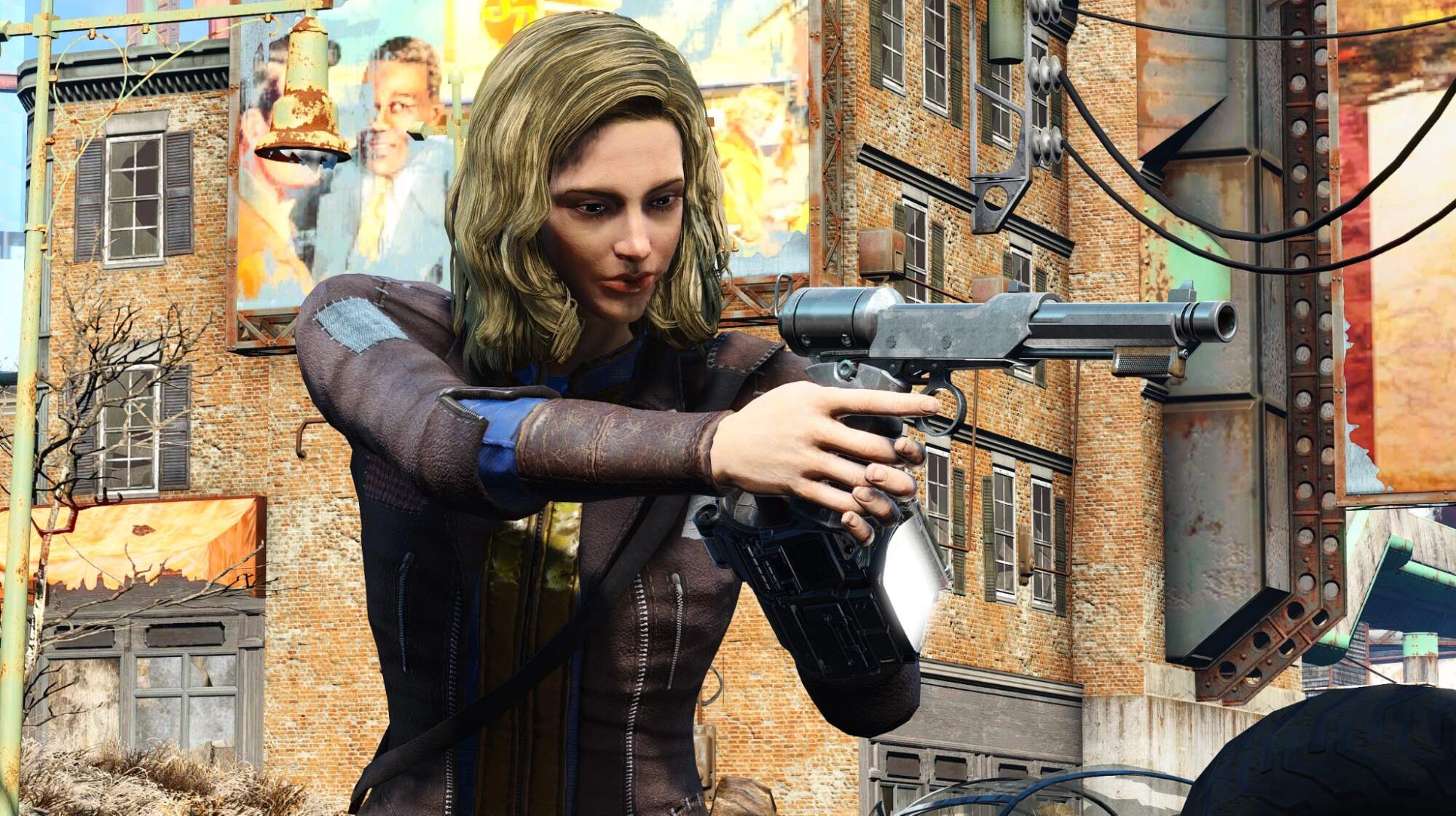 Лучшие моды для Fallout 4 из сериала Фоллаут — Мод на бластер Люси с транквилизатором из сериала Фоллаут