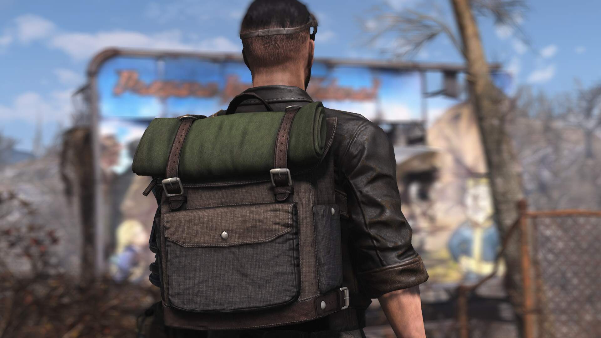 Лучшие моды для Fallout 4 из сериала Фоллаут — Рюкзак Люси с меткой Убежища 33 из сериала Фоллаут