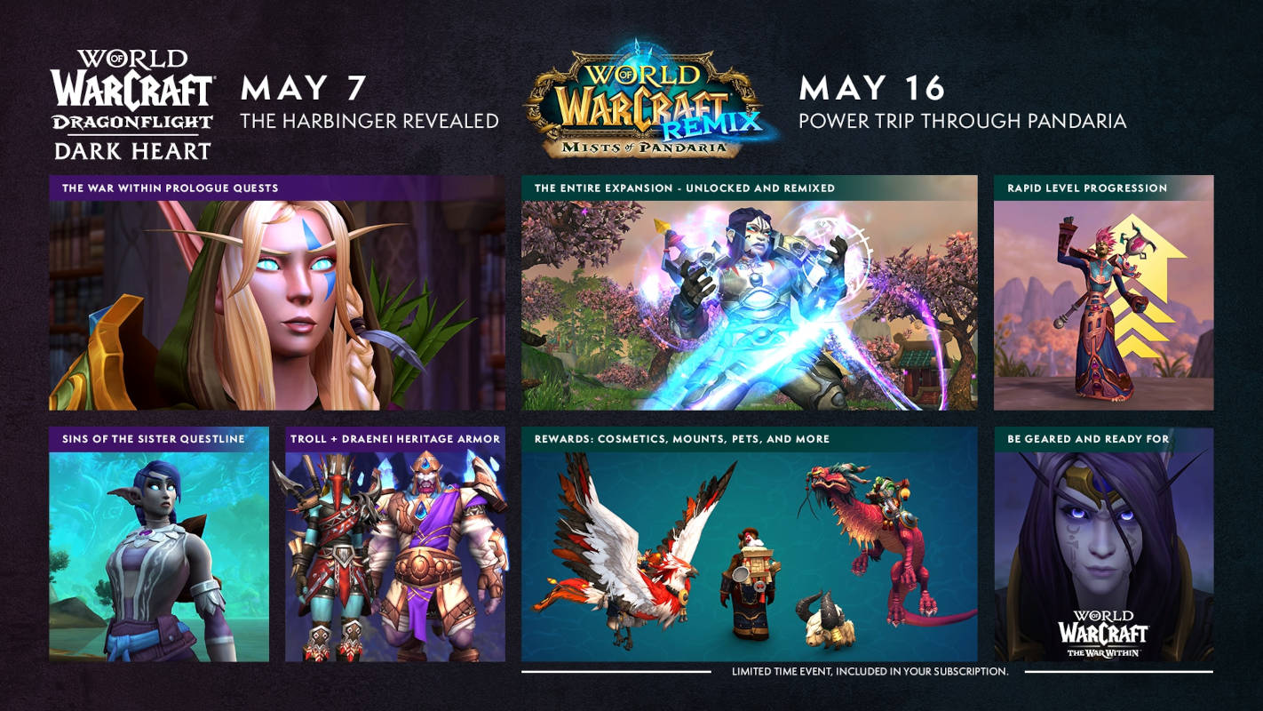 Для ММОРПГ World of Warcraft вышло обновление «Темное сердце»
