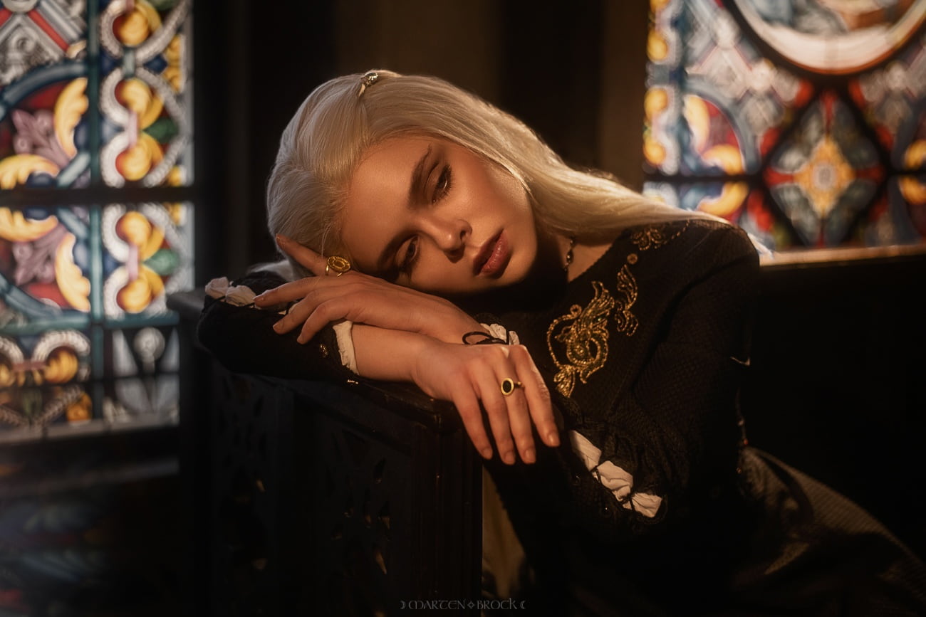 Косплей на Рейениру Таргариенейнару из сериала «Дом Дракона»