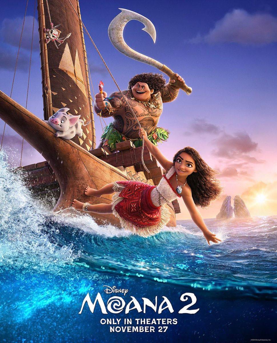 Опубликовали дебютный трейлер мультфильма «Моана 2»