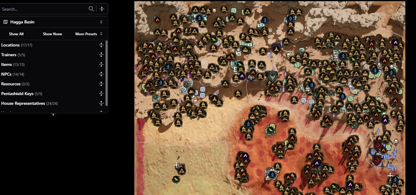 Лучшая интерактивная карта для Dune Awakening