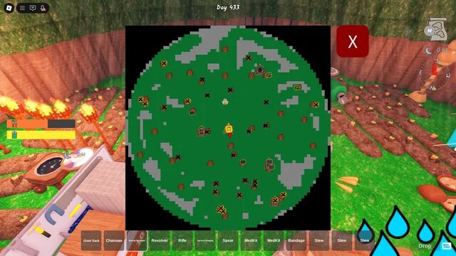Как выживать в Roblox 99 Nights in The Forest: гайд для новичков