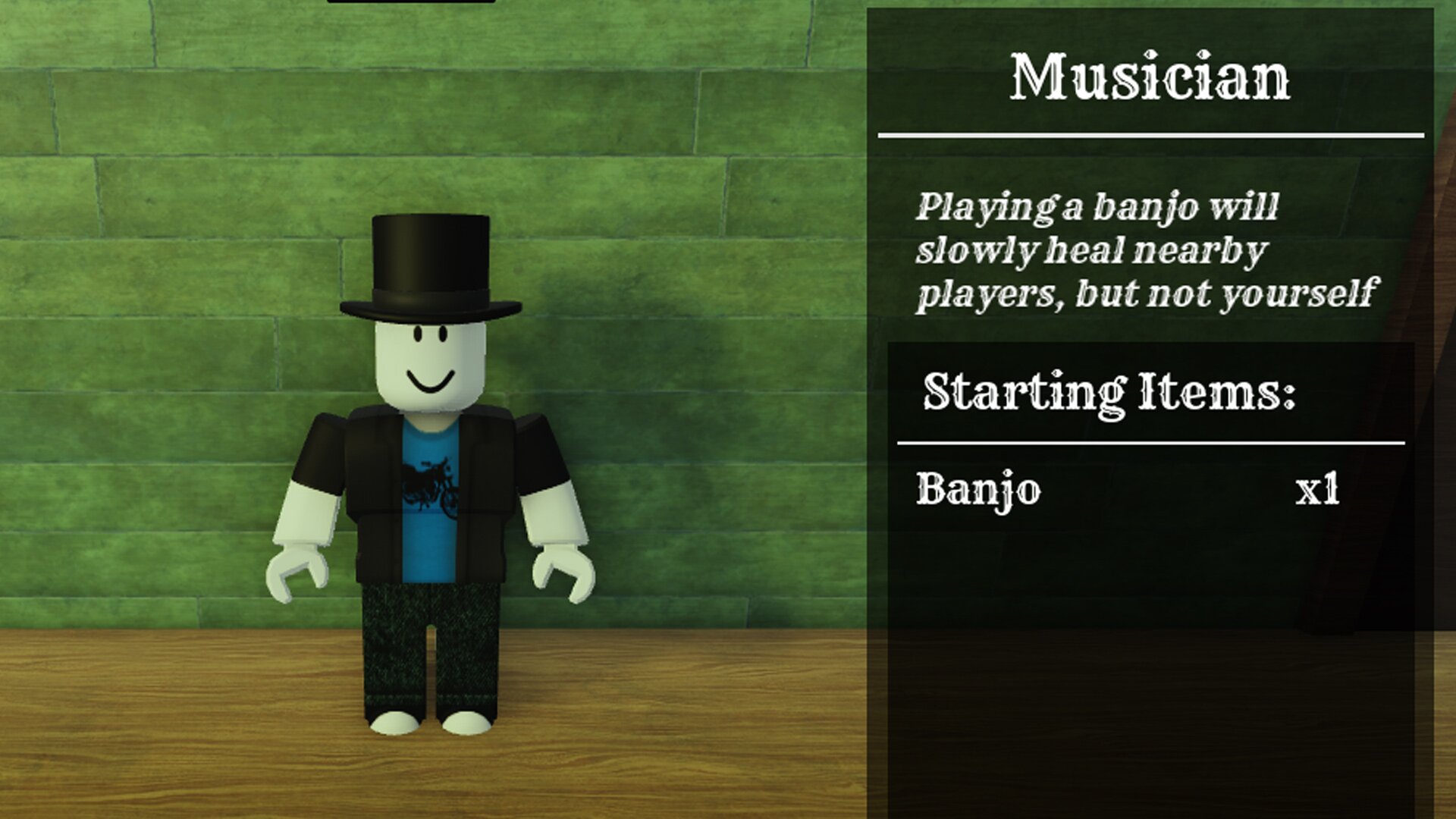 Все про класс Музыкант в Roblox Dead Rails