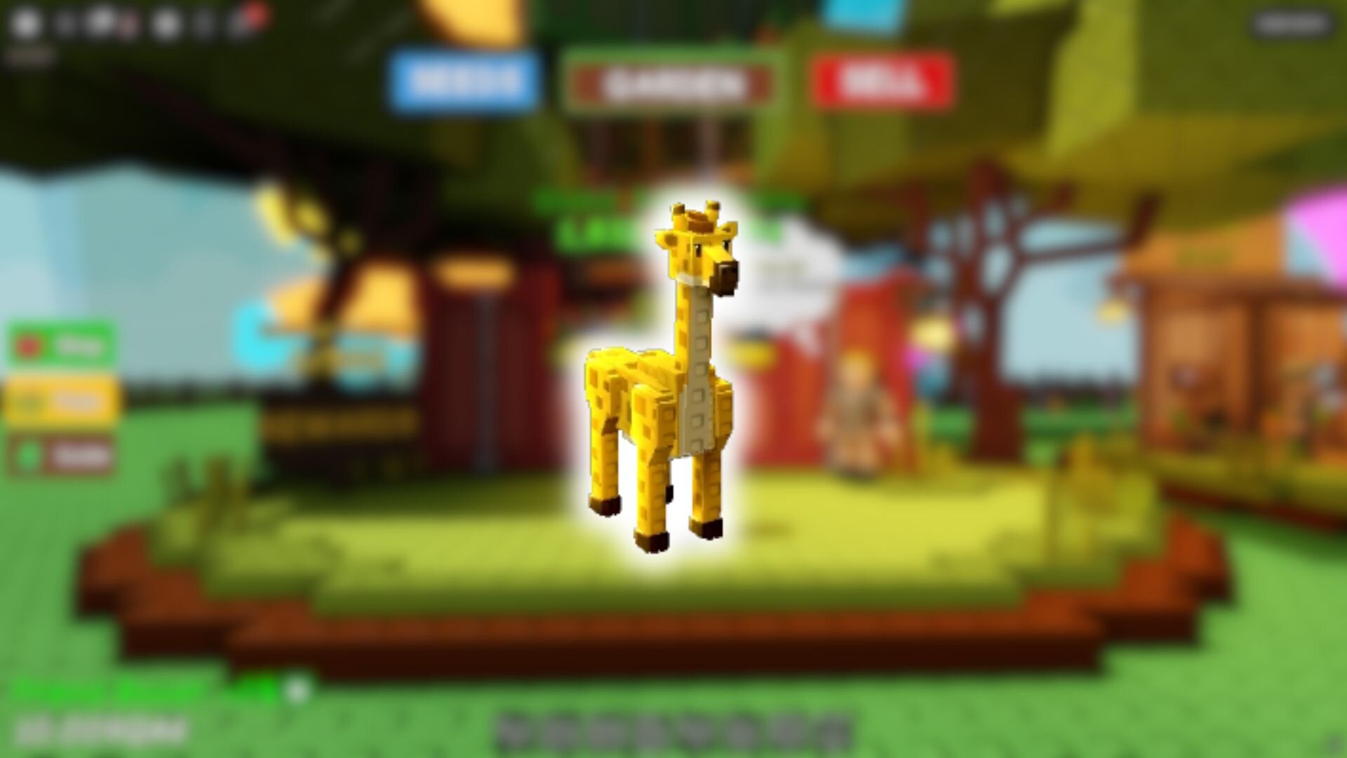 Все про жирафа в Roblox Grow a Garden: что делает и как получить