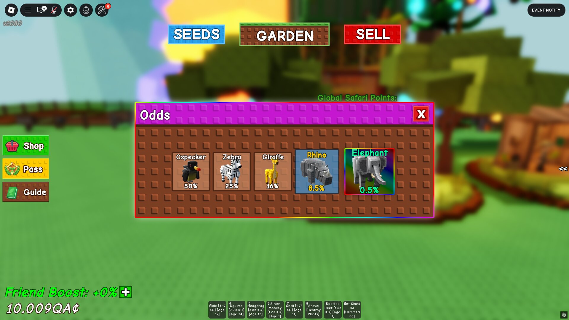Все про жирафа в Roblox Grow a Garden: что делает и как получить