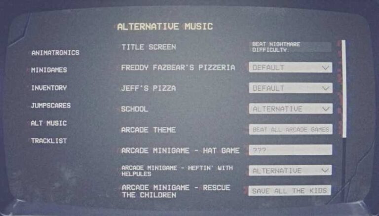 Вся музыка в FNAF Into the Pit — как открыть все треки