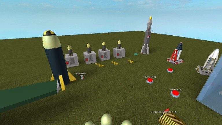 Коды для Roblox Nuke Simulator на январь 2023 года