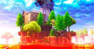 Странные дела творятся на пруду в Fortnite