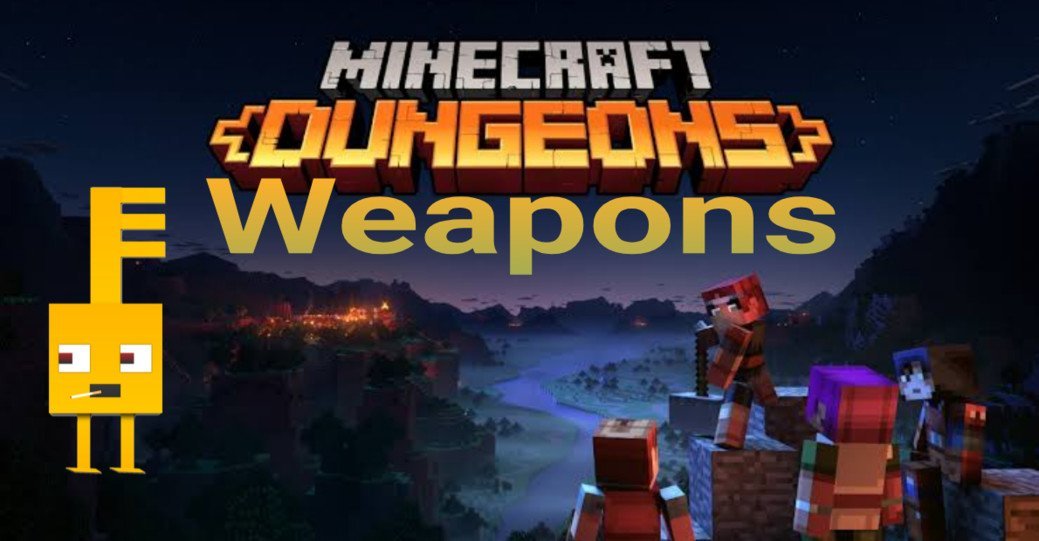 Лучшее оружие в Minecraft Dungeons — какое выбрать