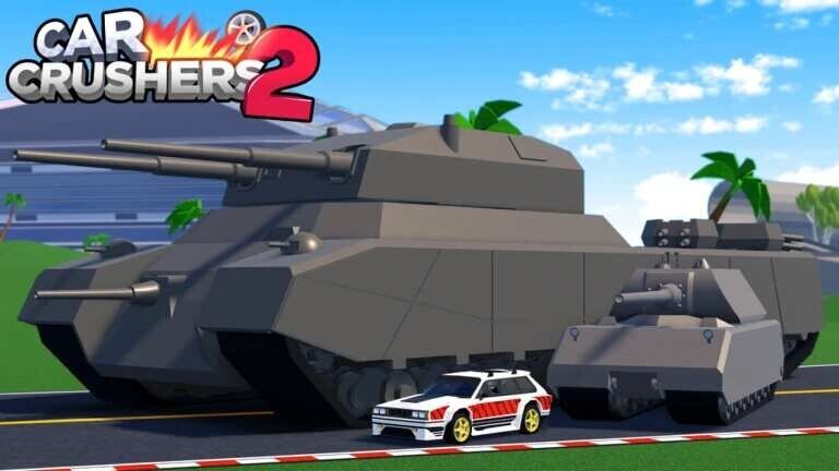 Новые коды для Roblox Car Crushers 2 на январь 2026 года