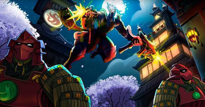 Ниндзя в Paladins обожают пистолеты-пулеметы