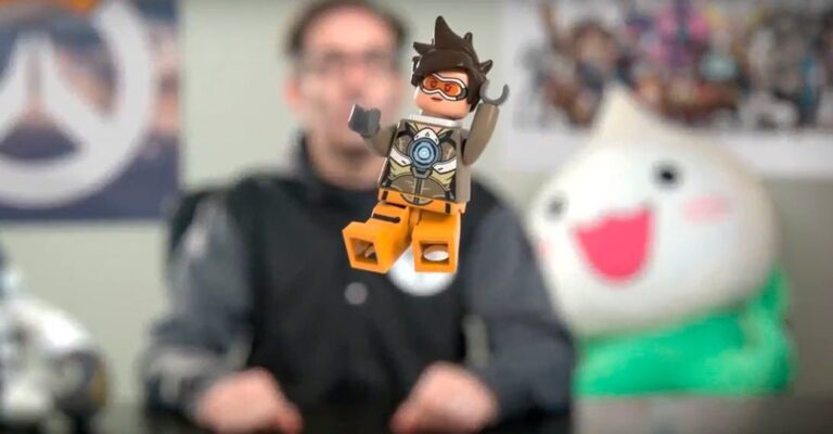 Трейсер из Overwatch переехала в LEGO