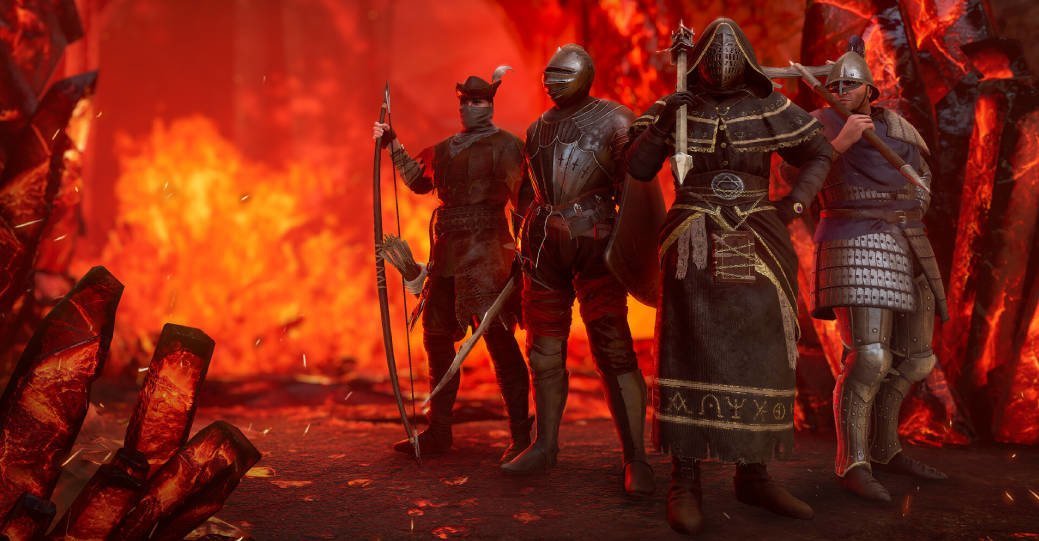 Для экшна Mordhau вышло обновление с демоническим режимом орды