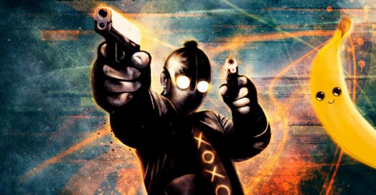 В GOG My Friend Pedro продают со скидкой 50%