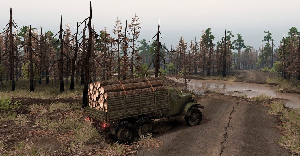 Вышел геймплейный ролик дополнения Chernobyl для Spintires