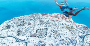 Снег в Fortnite начал активно таять
