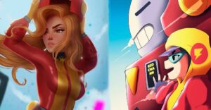 Арт Brawl Stars — девушки бравлеры 18+ с фото