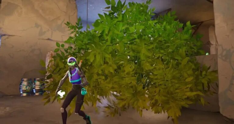 Как спрятаться в разных кустах, которые вы бросили в Fortnite