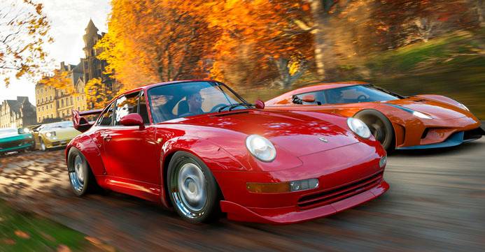 Весна в Forza Horizon 4 поразит вас своей красотой