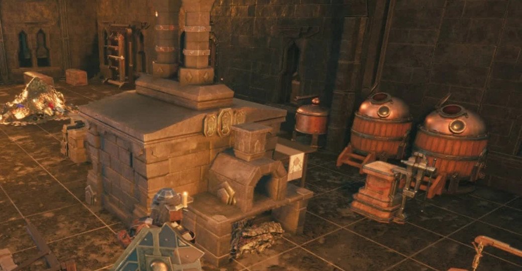Как построить печь в LotR: Return To Moria