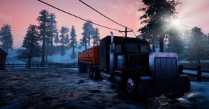 Вышел трейлер симулятора дальнобойщика Alaskan Truck Simulator