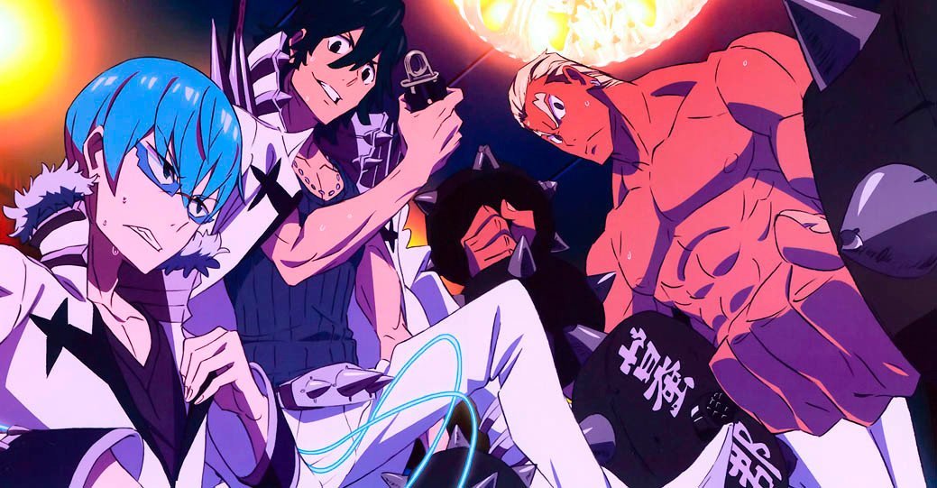 В новых трейлерах Kill la Kill показали мужских персонажей