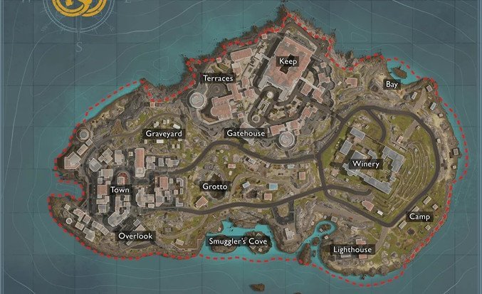 Карта Warzone Fortune's Keep — когда выйдет, точки, сливы