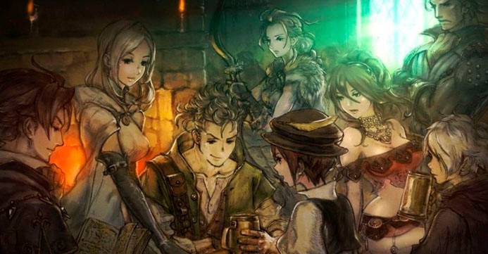 В Octopath Traveler получится поиграть за вора и охотницу