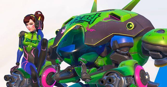 Успейте забрать уникальный скин для D.Va в Overwatch
