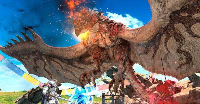В Final Fantasy 14 начался сезон охоты на огнедышащих драконов