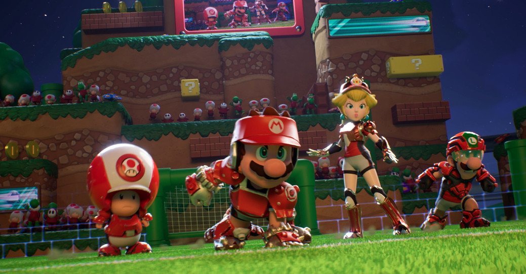 Появился новый трейлер Mario Strikers: Battle League