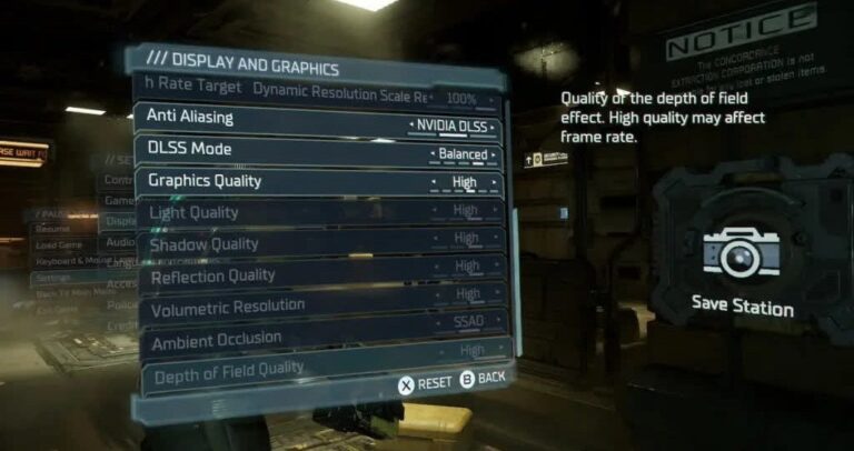 Лучшие настройки графики для Dead Space Remake