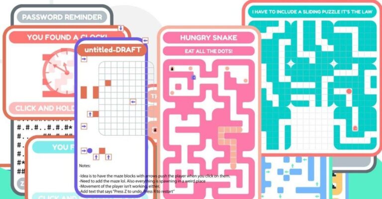 Прохождение 20 Small Mazes — решение всех лабиринтов