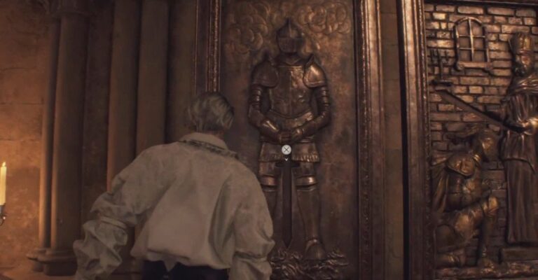 Загадка с мечами в Сокровищнице Resident Evil 4 Remake