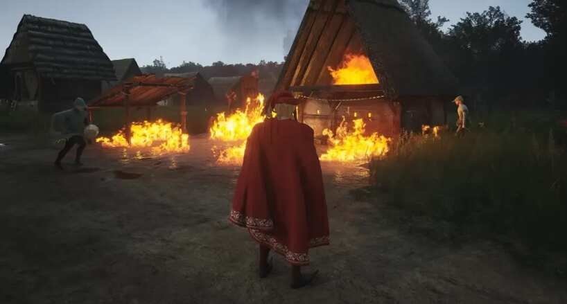 Как тушить пожары в Manor Lords и как их предотвратить