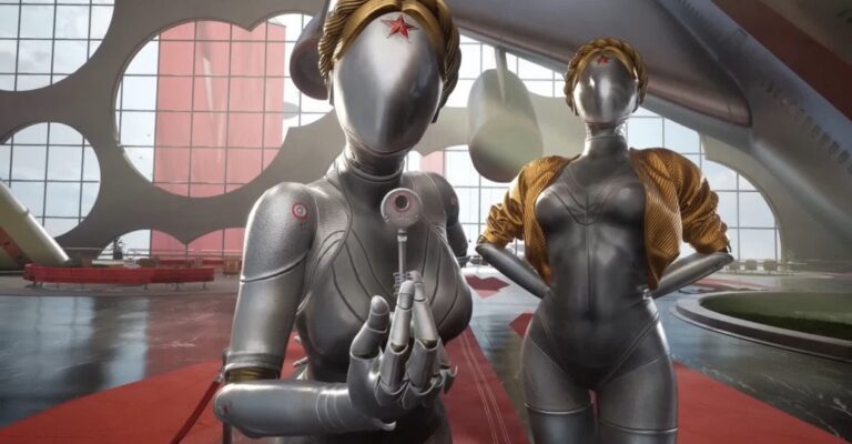 В Atomic Heart есть шестичасовая кат-сцена с роботами-близнецами?