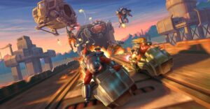 Платформер Blazing Chrome теперь доступен в Steam