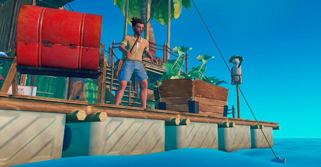 Cимулятор выживания Raft покинул ранний доступ и получил патч 1.0