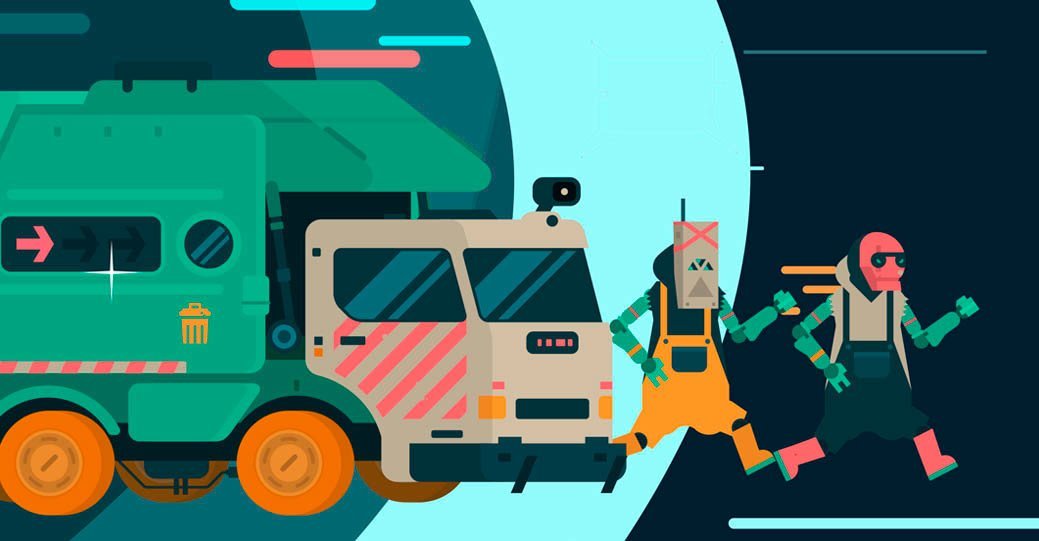 PixelJunk Scrappers Deluxe – экшн про уборку мусора выйдет в июле