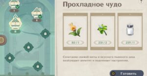 Пряности запада в Genshin Impact — Прохладное чудо