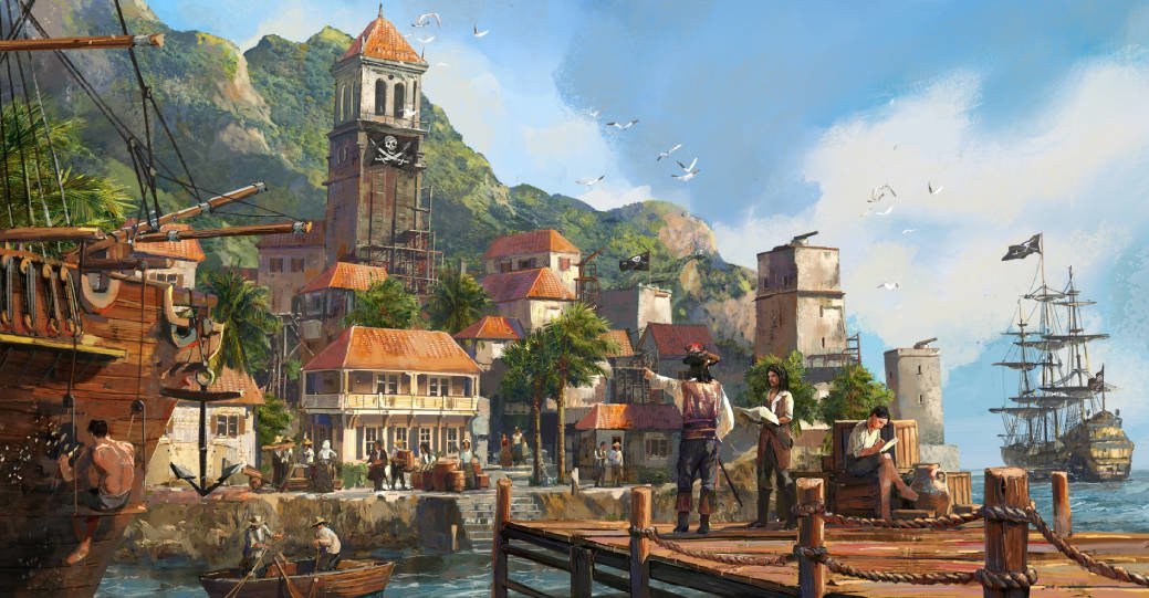 В разработке градостроительный симулятор Republic of Pirates