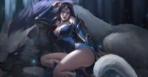 Пятничный арт на Мирану из Dota 2 и DOTA: Кровь дракона