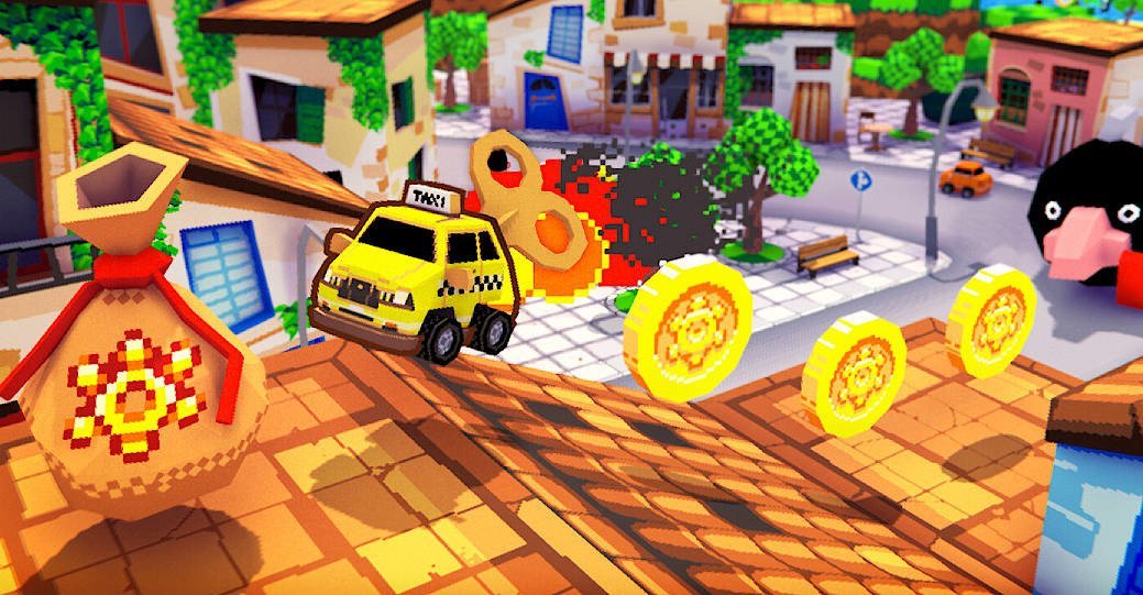 Ретро-платформер Yellow Taxi Goes Vroom выйдет на ПК в апреле