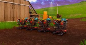 В Fortnite могут появиться управляемые тележки