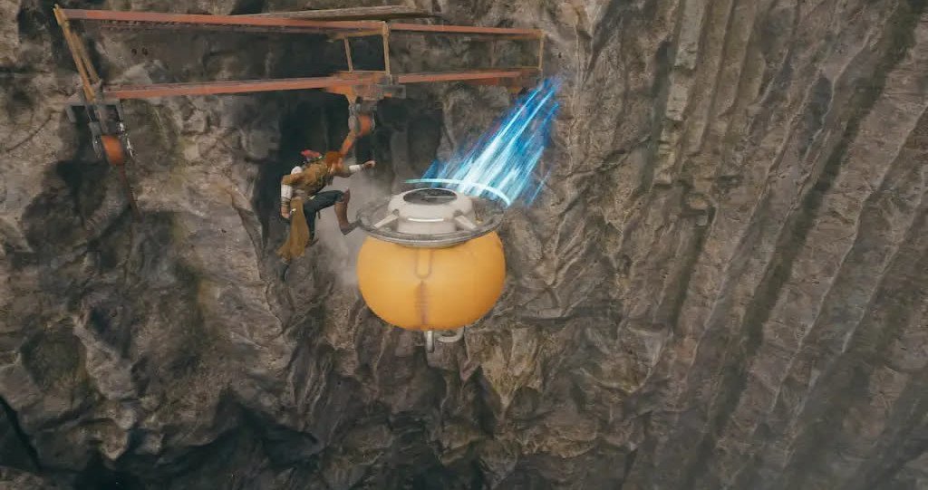 Как цепляться за желтые шары в Star Wars Jedi: Survivor