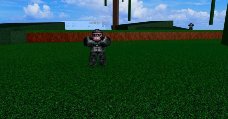 Где найти горилл в Roblox Blox Fruits и как их победить
