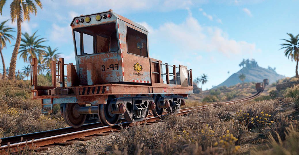 Патч Above-ground Trains ввел в Rust действующие поезда