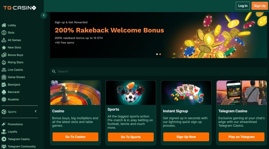 tg casino